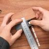 Angles Measuring Tool Combination Square Adjustable Steel Ruler Positioning Block For Accurate Layout Marking