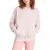 Adidas All Season Fleece Full-Zip Hoodie Women Jacket Sand Pink IY6804