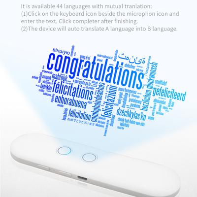Portable Language Interpreter Translator Device Smart Voice Translator Use Alone WiFi Support 42Languages Intelligence