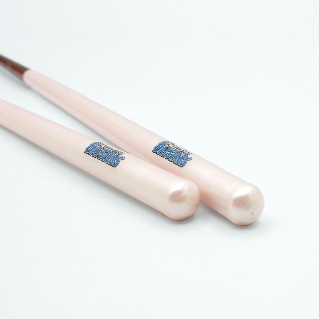 Hyōzaemon Kattobashi PINK Yokohama DeNA BayStars Chopsticks, Made in Japan, 21.5cm, AD-653
