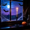 Gothic Skeleton Candle Gift Spooky Hand Skeleton/Skeleton Holder Holder Taper Resin Candlestick Decoration for Halloween Dining Table