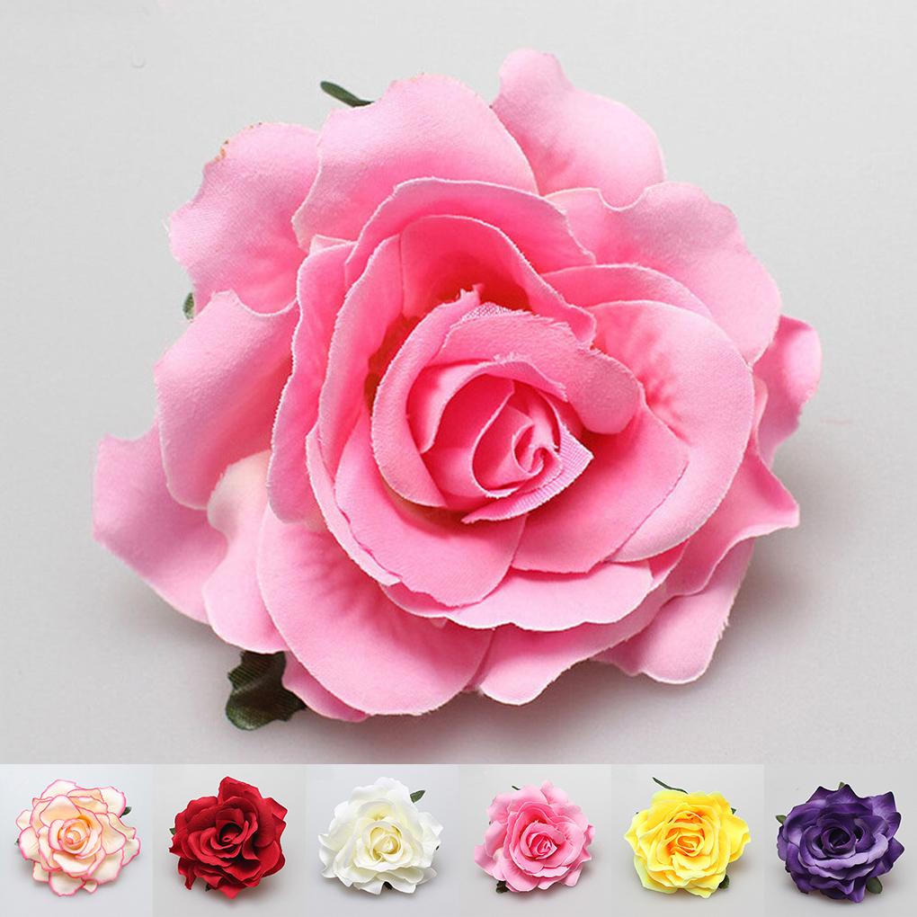 Rose Flower Wedding Bridal/Bridesmaid Hairpin Brooch Accessories Hair Clip