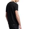 Emporio Armani Gold Letter Logo Short Sleeve T-Shirt Men Tops Black 3G1TM4-1JHRZ-0999