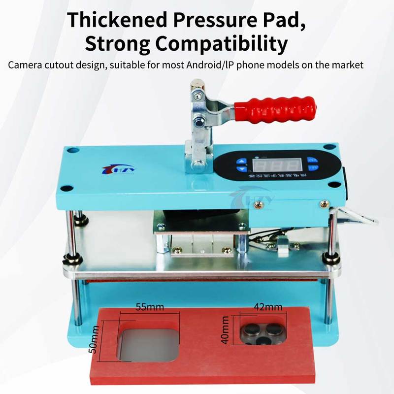 HZY EXS-18 Universal Heating Holding Pressure Platform Adjustable Mobile Phone Screen Lamination Frame Reinforcement Repair Tool