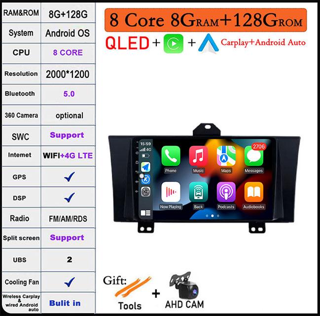 RDS Android 14 For Honda Elysion 2004 - 2015 DSP 4G+Wifi Car Monitor Radio Multimedia Navigation GPS Video Autoradio Player