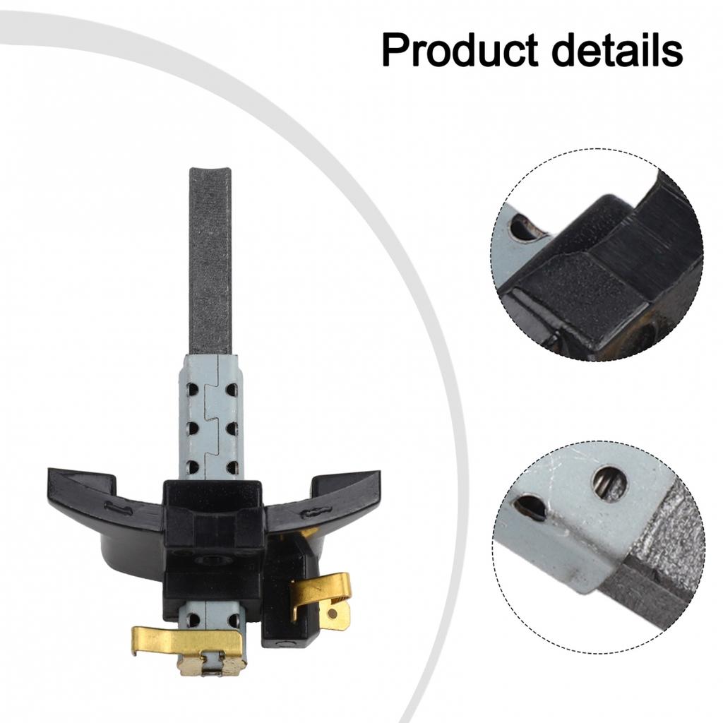 Gray Replacement Vacuum Cleaner Electric Motor Carbon Brush 30mm Length