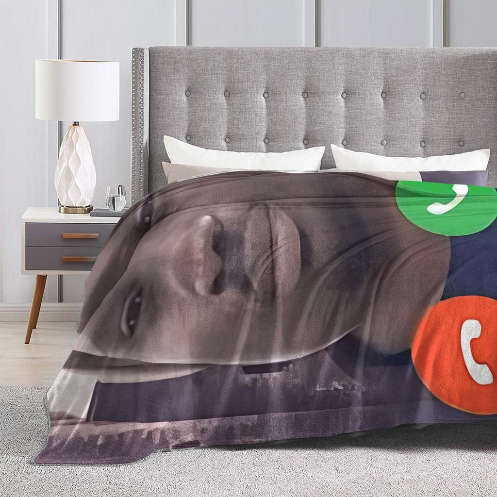 John Pork Is Calling Blankets Quality Warm Soft Throw Blanket Winter Travel Office Home Decor Street Trend Bedspread