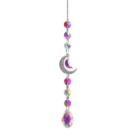Colorful Crystal Suncatcher Hanging Sun Catcher for Windows Healing Crystal Decor for Home