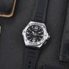 Casio Youth Series Round Dial Three-Hand Quartz Movement Resin Strap Watch Men watches Black MWA-100H-1A