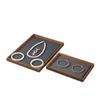 Jewelry Look Empty Tray Black Walnut Wooden Display Tray Jewelry Storage Bracelet Ornament Necklace