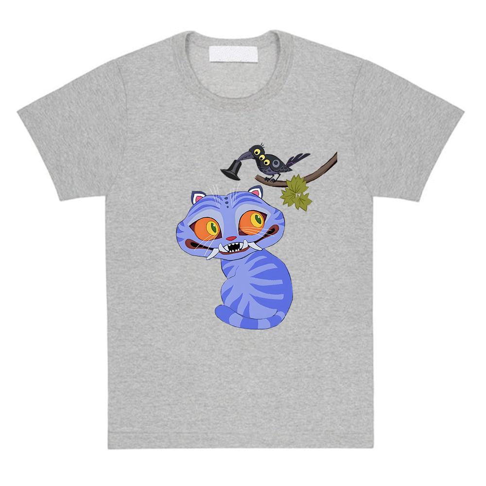 საძა ბოის კომფორტ კოლორსის მაისური KPop დემონი მონადირეების პრინტით მაისური ზაფხულის მოკლემკლავიანი ბამბის მაისური მოდური ქალის მამაკაცის ტანსაცმელი