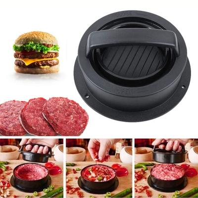 Food-Grade 3 In 1 Burger Press Non Stick Stuffed Burger Patty Press  Beef Grill