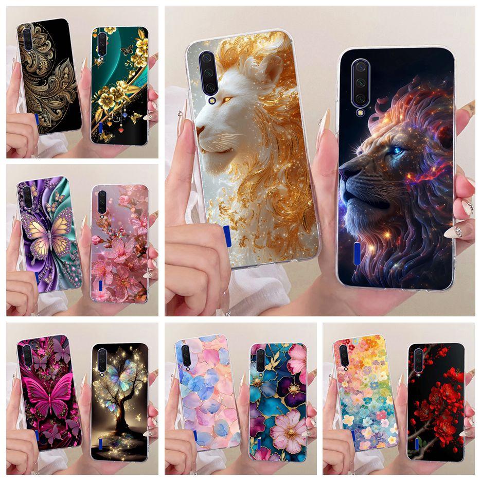 For Xiaomi Mi CC9E Case MiA3 Cute Lion Fashion Painted Cover Soft Slim Phone Case For Xiaomi Mi A3 Lite MiCC9 E Back Cover Coque
