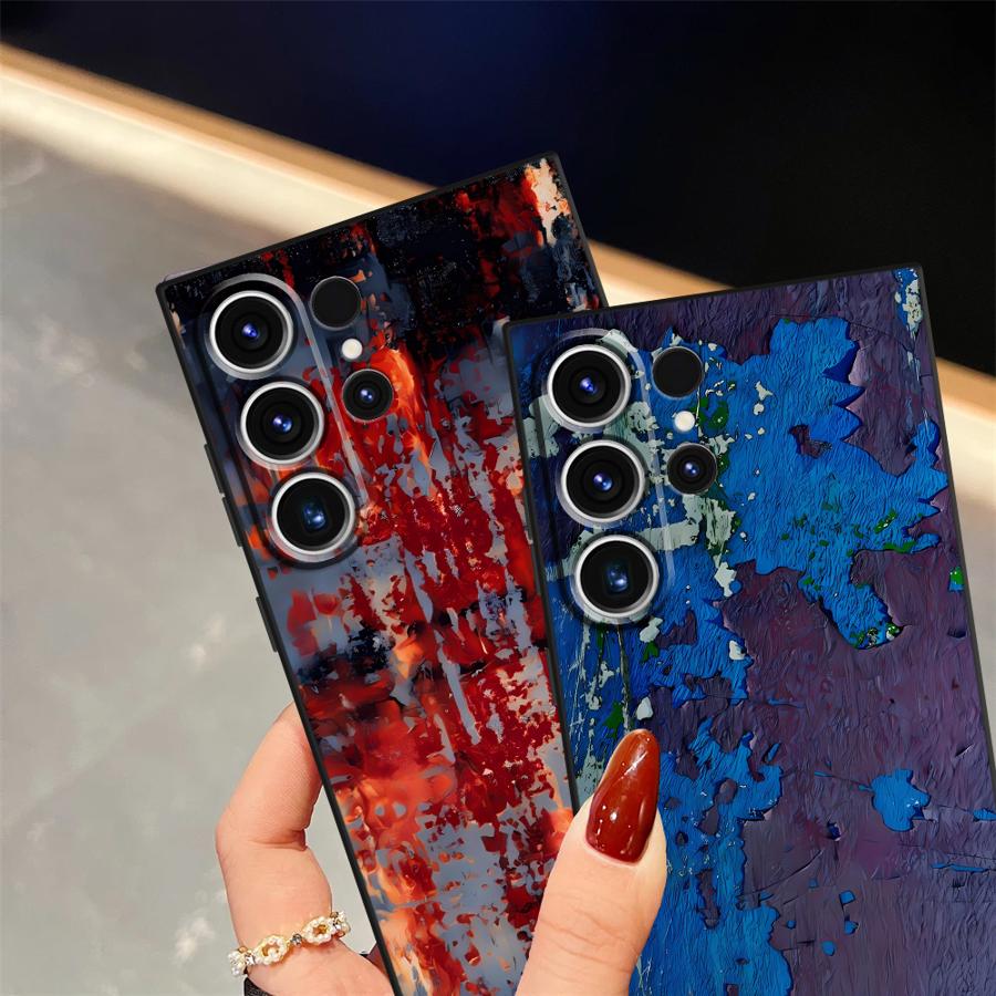 Rust Marks Case for Samsung Galaxy S9 S24 Plus S23 FE S20 S25 Ultra S22 S21 Funda Phone Cover