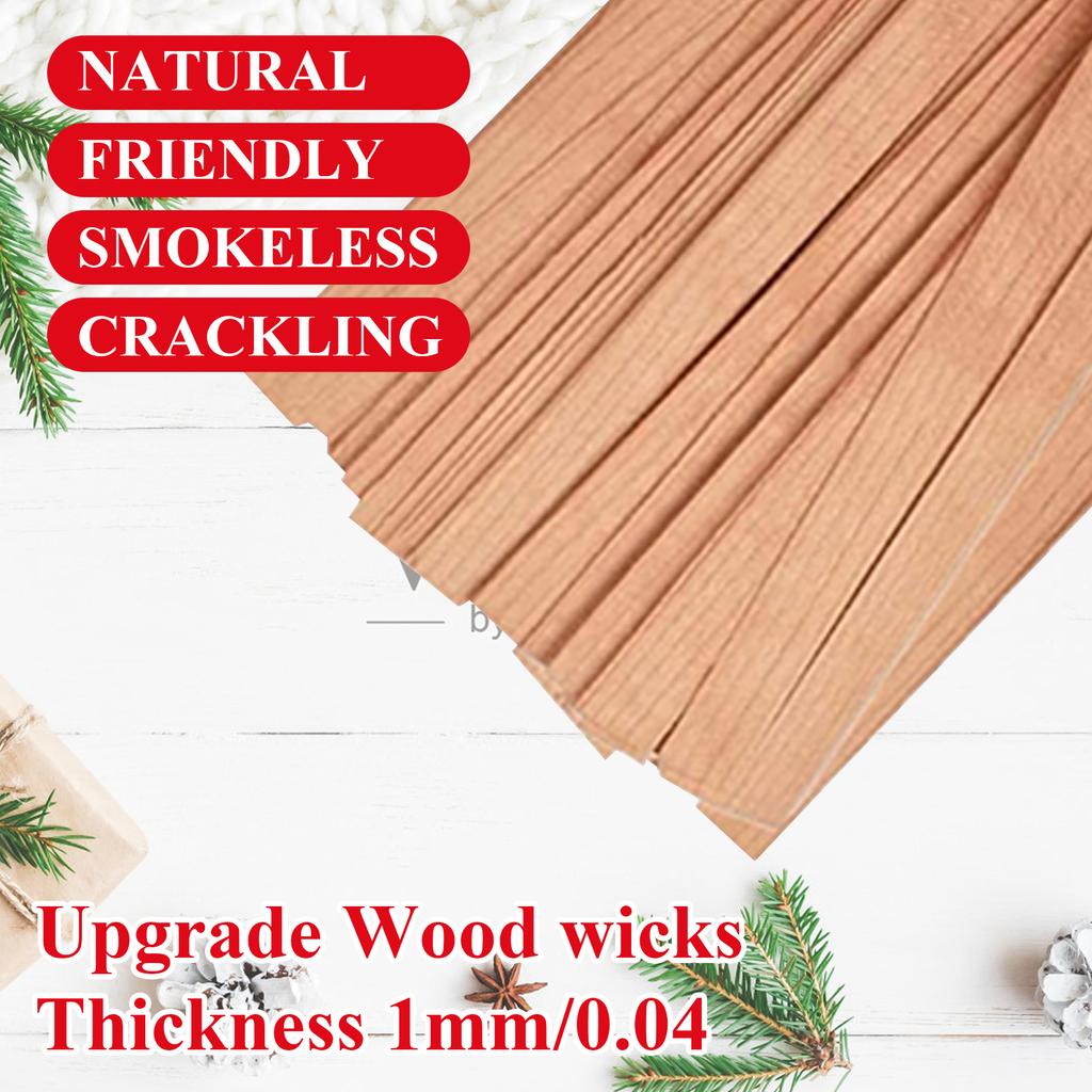 Candle Making Handmade Package, Wood Candle Wick Wood Wick Candle Manufacturing, DIY Crafts