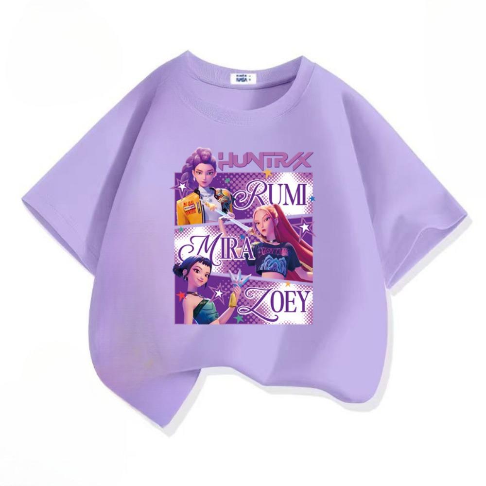 Cute Summer Children's Clothing Anime Short Sleeved Boy Comfortable T-shirt