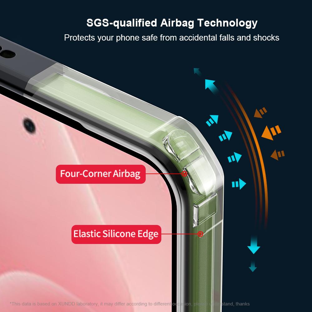 XUNDD For Infinix Hot 60i 4G Case Dropproof TPU + Acrylic Clear Back Phone Cover