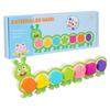Montessori Magnetic Caterpillar Puzzles Children'S Toy Color Shape Matching Logical Thinking Training Puzzle Board Game For Kids