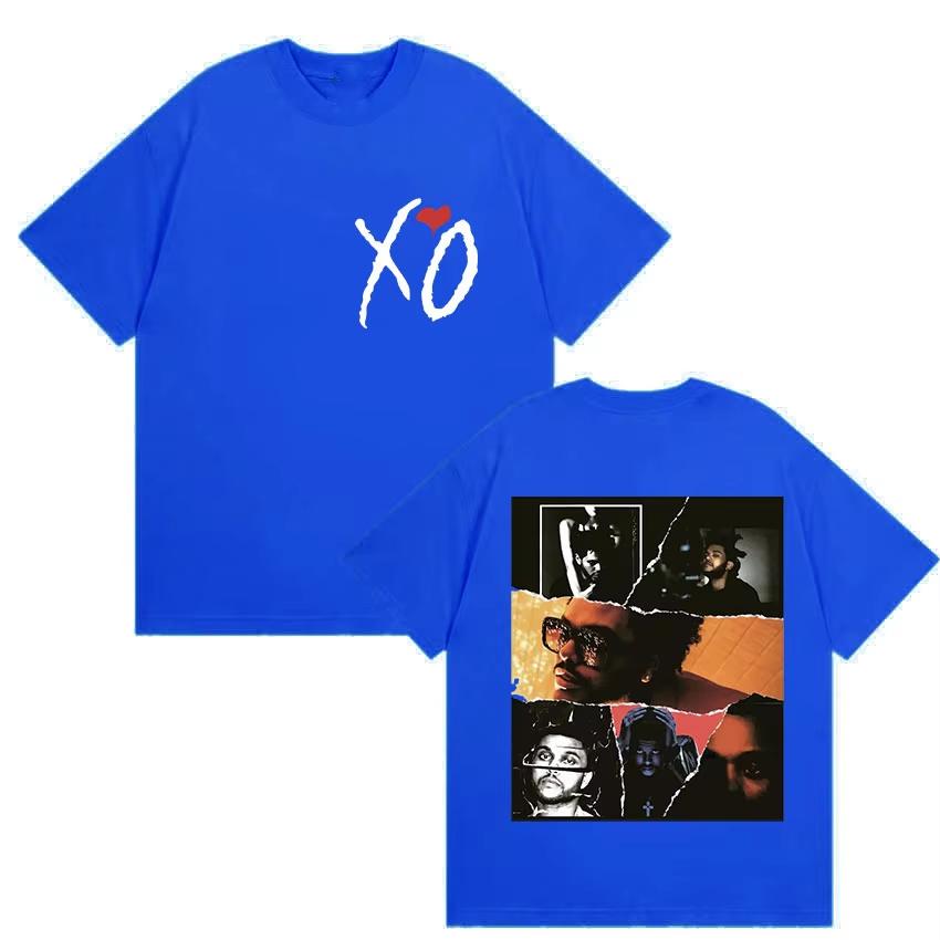 Pop Rapper The Weeknd Xo Album 2026 Graphic T Shirts Unisex Unisex Fans Hip Hop New Short Sleeve TShirt Unisex Fashion Streetwear