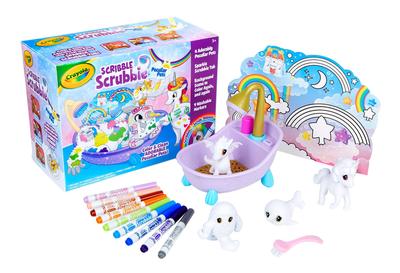 Crayola 747346 Livro de colorir 3D colorido My Pet Shower Set Desenho de fantasia Produto original