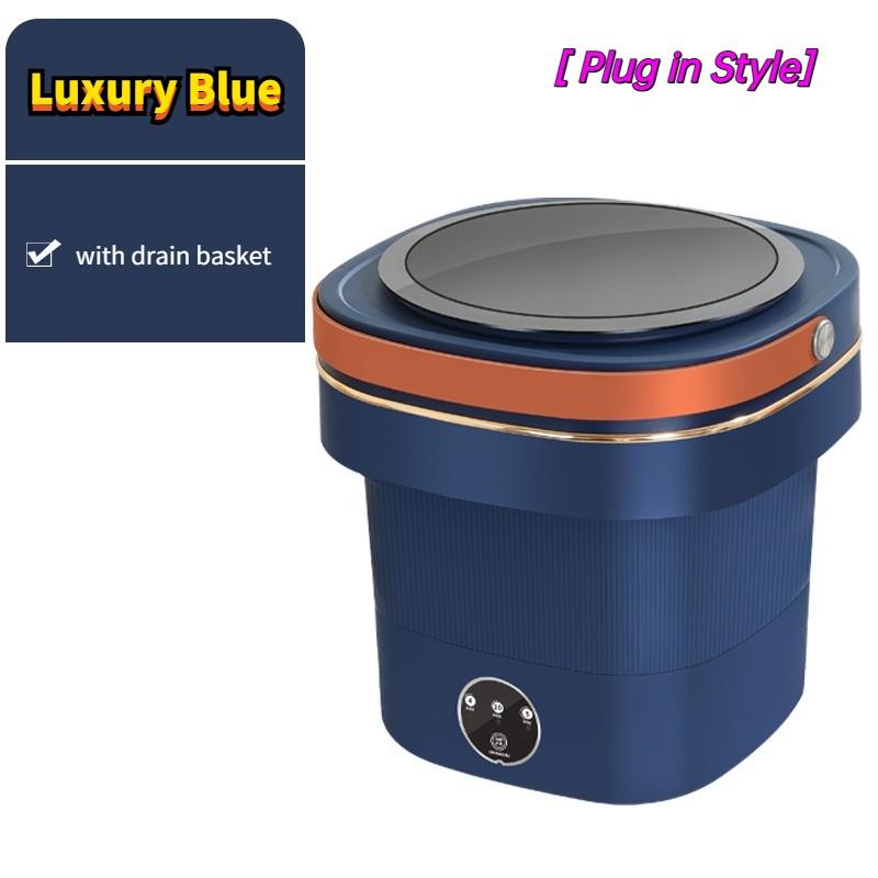 Портативная складная стиральная машина для чистки нижнего белья опционально для зарядки — фото 10