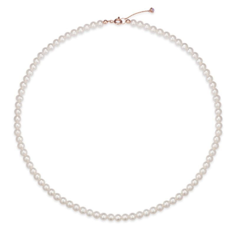 

DIDIER DUBOT Signature D Pearl Necklace JDRNR3S716W ONE
