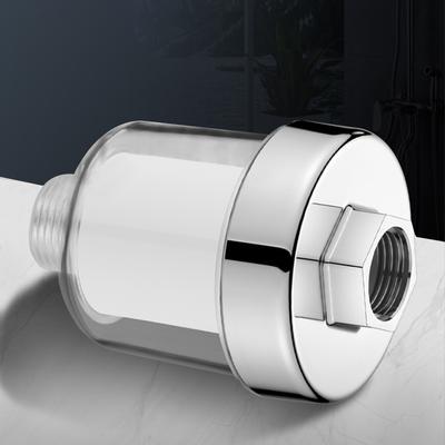 Wasserfiltersystem-Kits Auslassreiniger-Kit Set Wasserhahnfilter für Küche Badezimmer Dusche Transparent mit PP-Baumwollfilter