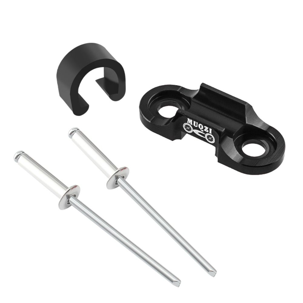 Stabile Fahrradbremszugführung Universelle Drahtzugrohrklemme Rohrschnalle Basis Rennrad