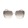 Ladies Grey Square Sunglasses 0bv6190bd 278 3b