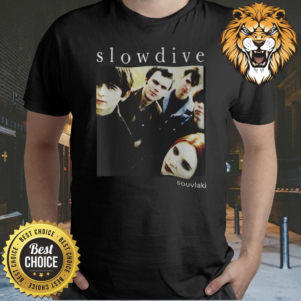 Футболка Slowdive Souvlaki 90-х S-5XL, черная, унисекс XL