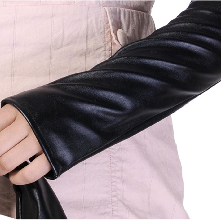 Nachtclubhandschuhe für Frauen und Mädchen Halbfinger Dunkle Handschuhe Partyzubehör