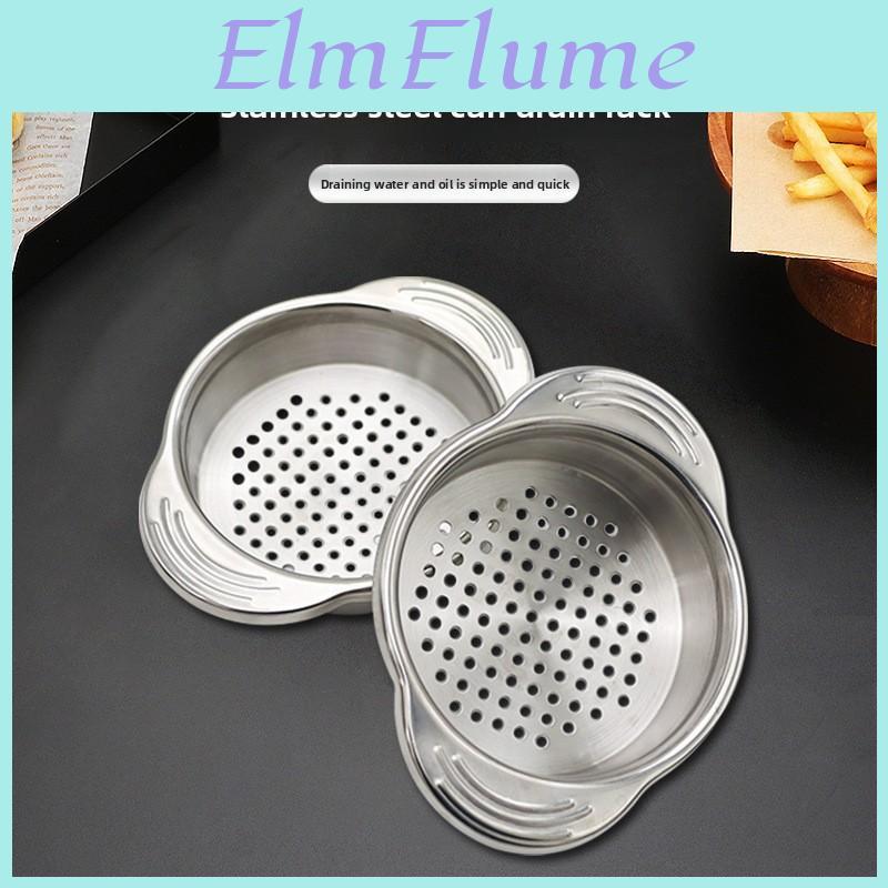 Stainless Steel Mini Draining Basket With Dual Handles For Kitchen Food Prep And Oil Drainage