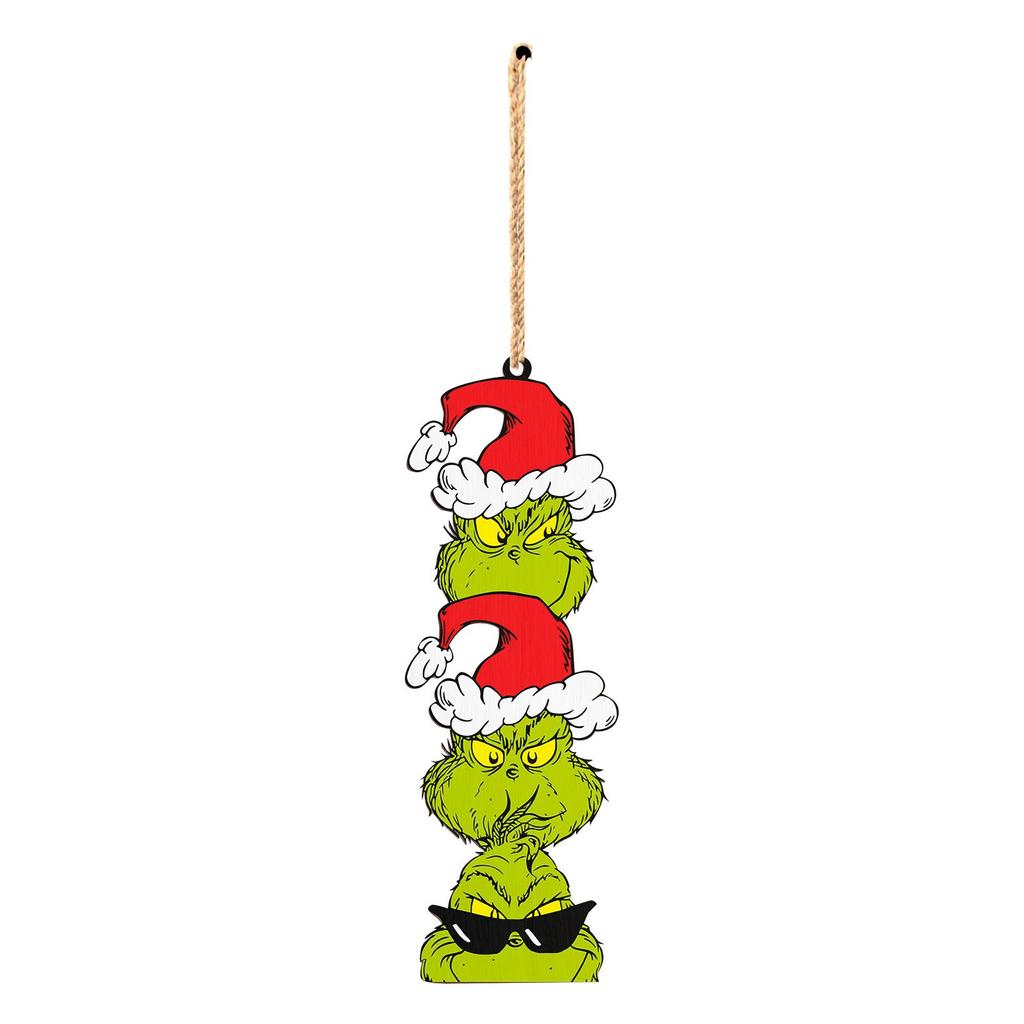 Christmas Decoration Door Sign Decoration Wooden Signs, Home Walls, Holiday Wooden Pendants, Wooden Hanging Boards
