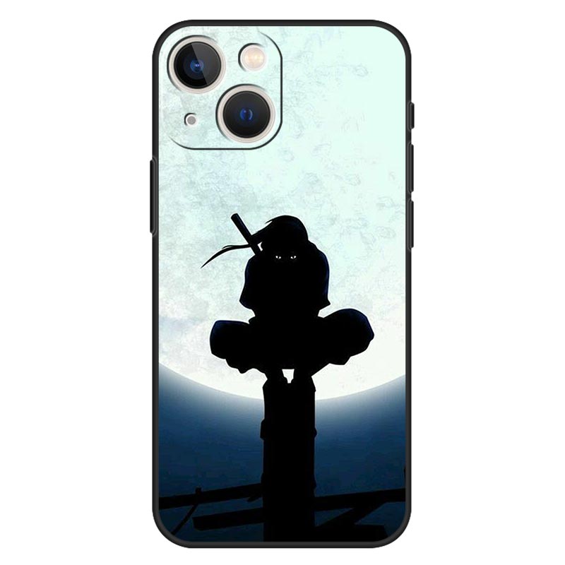 Phone Case for iPhone 11 13 12 Pro Max 13mini XR X XSmax 8 7 6 6s 12mini 5 5s Cover Silicone Bumper Naruto Kakashi and Jiraiya