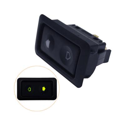 10-30A Electric Power Window Switch Button for All Autos with Green LED Light Car Button Switch