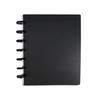 Mushroom Hole Card Collection Book Solid Colour Insert Loose-leaf Album 3 Inch Four-panel Photo Postcard Storage and Sorting