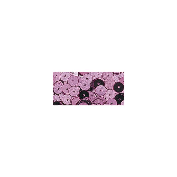 Sequins, Smooth, 6mm Ø, Dark Pink, 1000 Pieces
