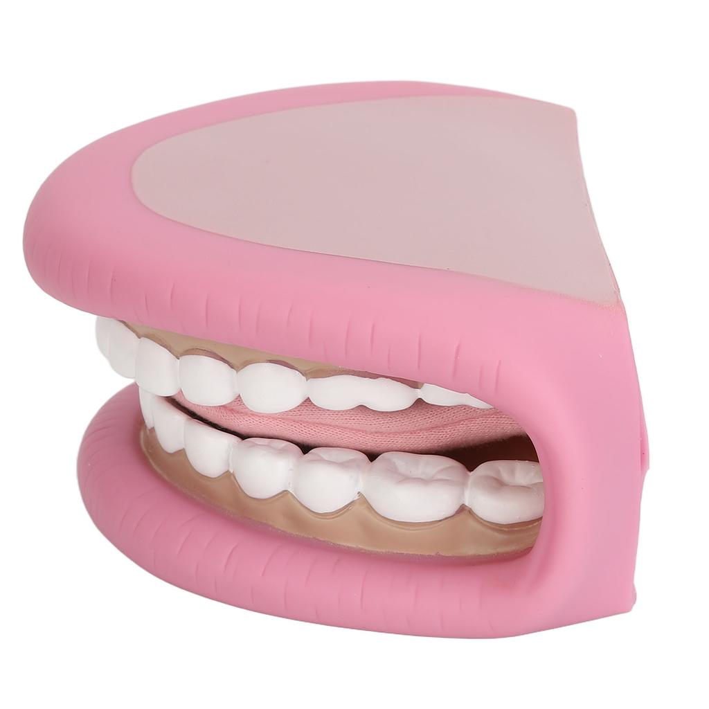Kids Mouth Hand Puppet 28 Teeth Tongue Mouth Puppet with Toothbrush for Speech Improvement