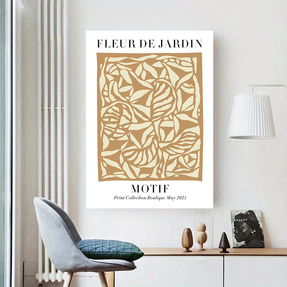 Abstract Lemon Flower Eye Orange Vintage Plant Wall Art Canvas Painting Posters and Prints Wall Pictures for Living Room Decor