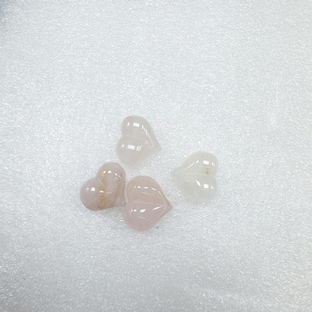 Natural Crystal Heart Beads: Multiple Styles for DIY Jewelry - Necklace & Bracelet Accessories