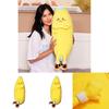 Adorable Banana Pillow Plush Toy Soft Charming Long Body Cushion For Girls