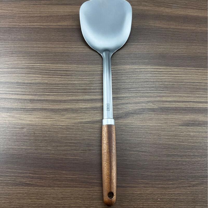 Rosewood Handle Titanium Wok Spatula