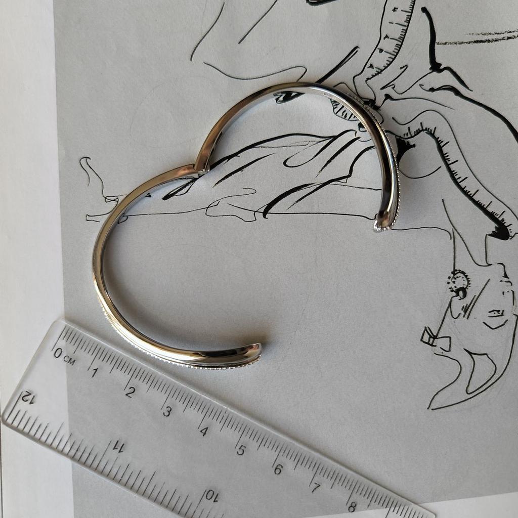 Silver Bracelet with Cubic Zirconia, Item Weight 12.02 G (2182818)