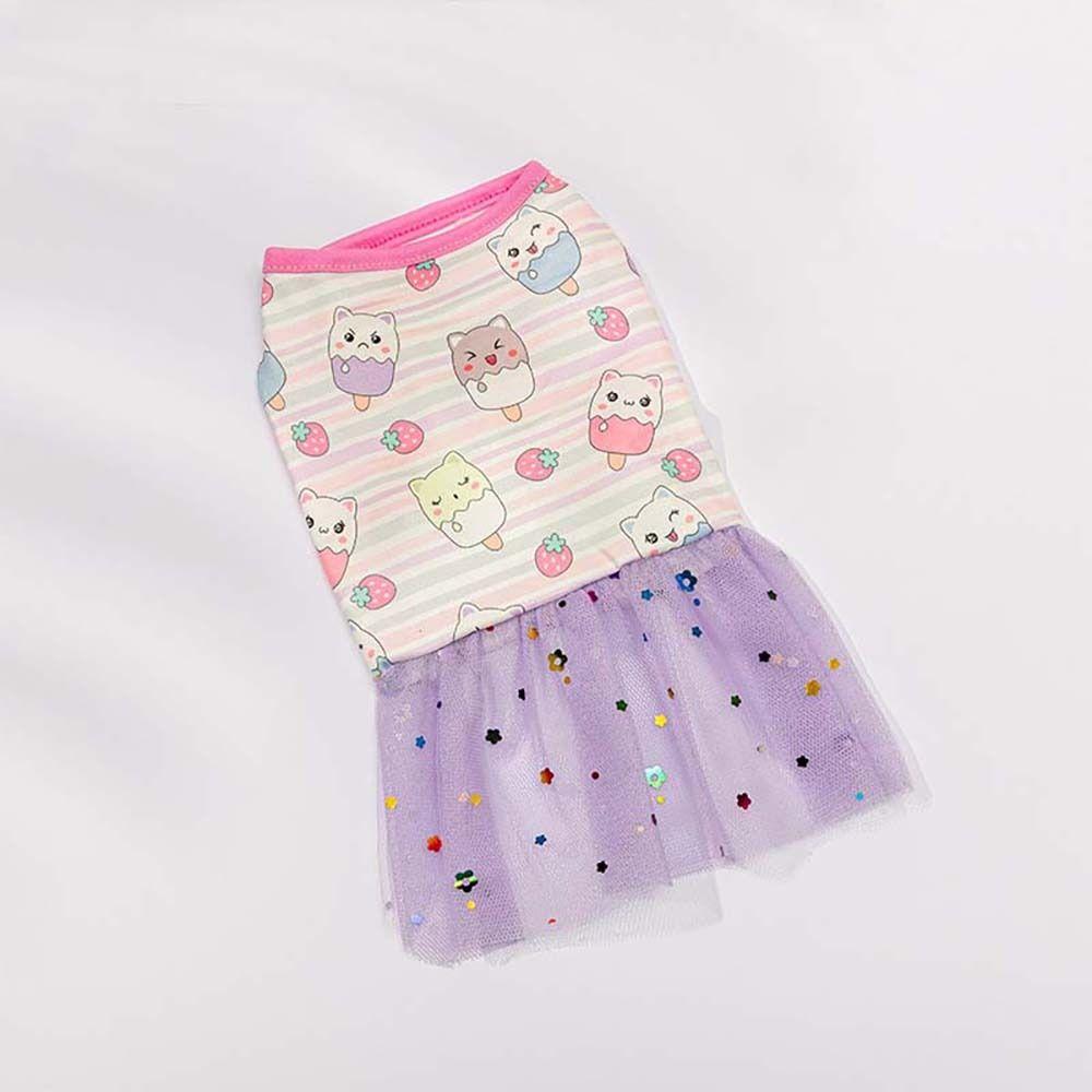 Pet Costume Puppy Cute Princess Skirt Dog Cartoon Skirt Pet Clothes Puppy Costume