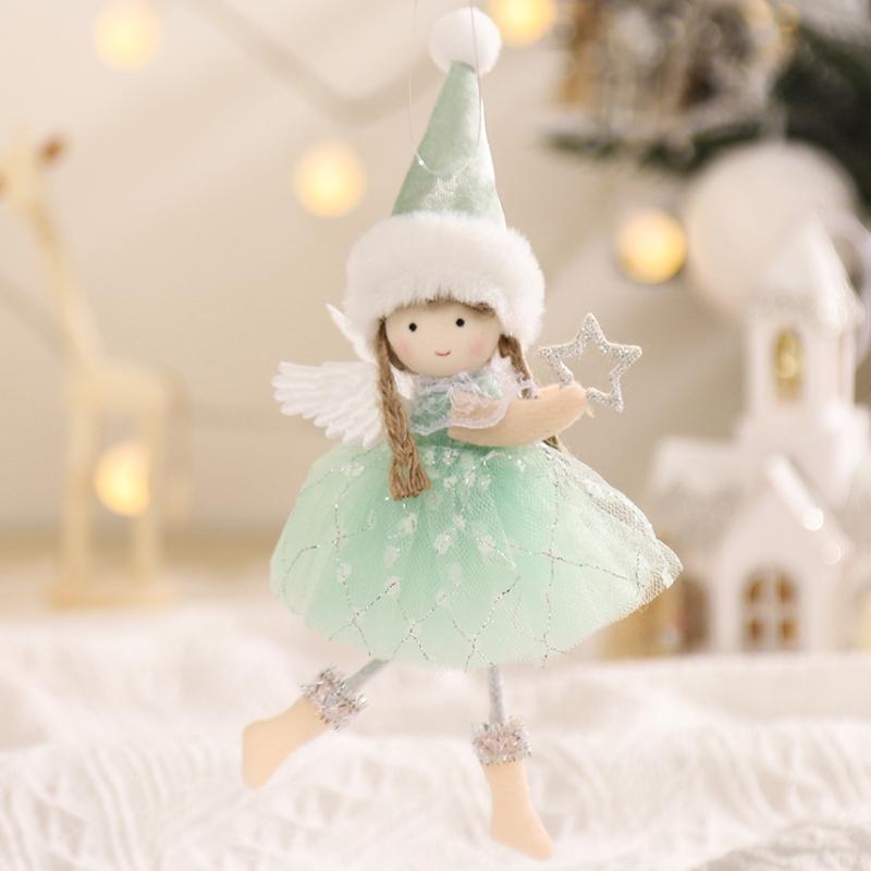 New Year 2025 Christmas Angel Dolls Xmas Tree Pendant Ornaments Navidad 2025 Christmas Decoration for Home Natal Gifts Noel Deco