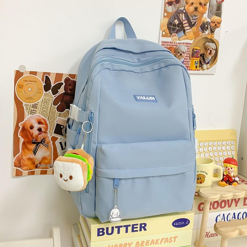 

Японский Кампус Простой и Универсальный Рюкзак Девушка Старшеклассницы Ученицы Средней Школы Школьная Сумка Рюкзак Большой Вместимости Тренд single package