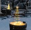 Christmas Solar LED Tree Lights Outdoor Garden Yard Patio Decoration for Holiday Festive Atmosphere Christmas Decor