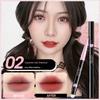 Double-Headed Lip Brush Lip Liner Lipstick Female Blooming Lips Toot Lip Brush Waterproof and Durable Lip Pencil Nature Outline Lip Shape