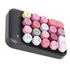   Wireless Numeric Keyboard Chocolate Keycap for Game Direction Switching AK18 2.4G