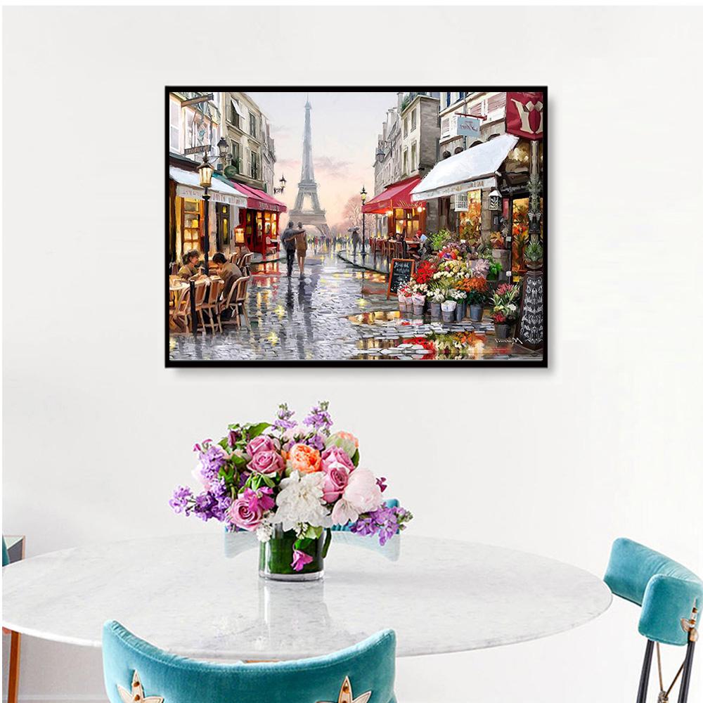 Huacan 5D DIY Diamond Painting Cross Stitch Rhinestone Mosaic DIY Embroidery